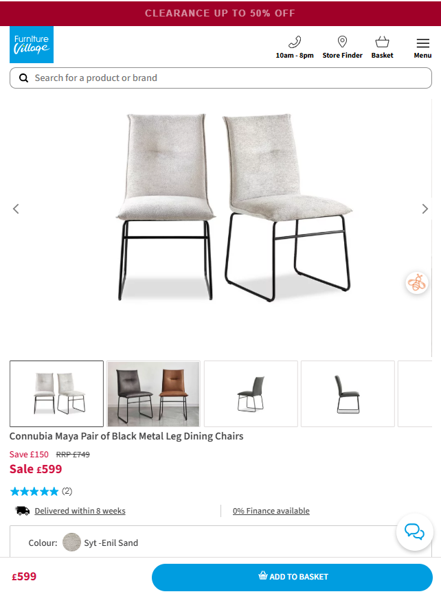 Price comparison