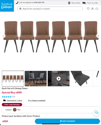 Price comparison