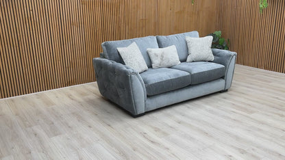 Video tour of the 'Aphrodite' sofa, showcasing the reversible cushions and DuoFlex seat cushioning.