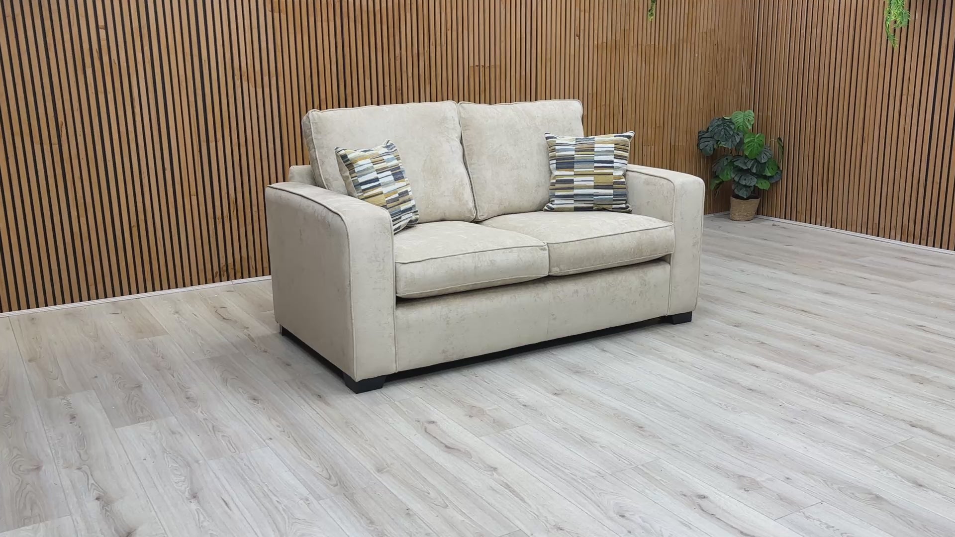 Video lifestyle view in a room setting.