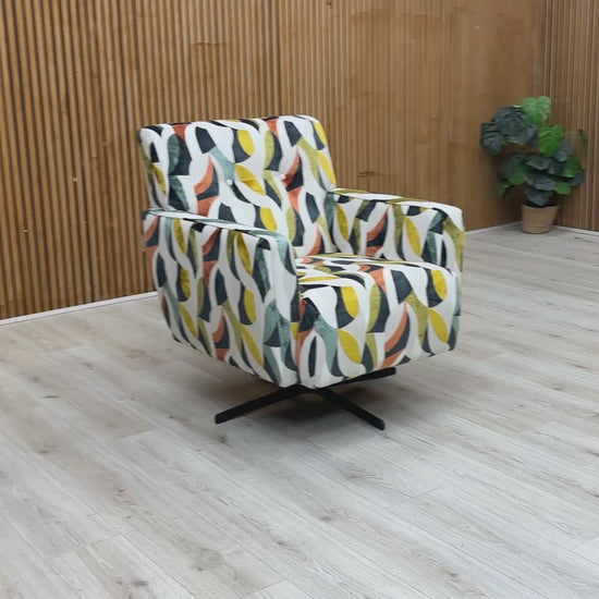 Video lifestyle view in a room setting.