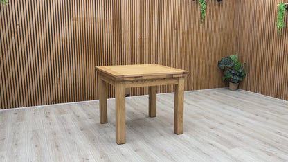 Furnitureland 'Augusta' Draw Leaf Extending Dining Table 90cm-150cm