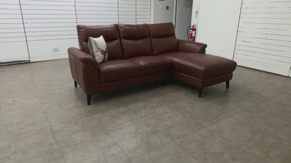 'Morgan' Cat-60/07 Butterscotch 3 Seater Right Hand Facing Chaise End Sofa