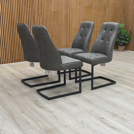 Video or lifestyle view in a room setting (e.g., around a dining table).