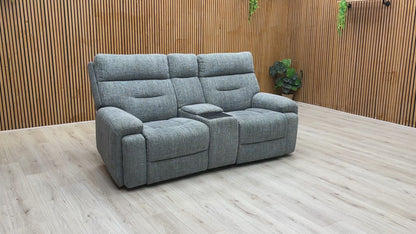 Video Preview  for a product video, likely demonstrating the power features, reclining motion, and media console functionality.