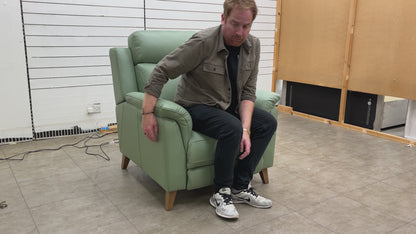 ‘Sienna’ Cat-40/05 Pear Power Recliner Chair with Power Headrest