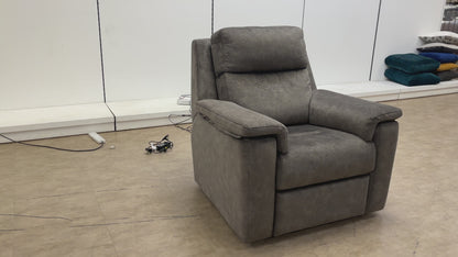 G Plan ‘Thornbury’ Marble Charcoal Velvet Armchair