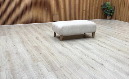 ‘Aura’ Kenzo Cream Dw Ft Velvet Fabric Footstool