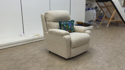 La-Z-Boy ‘Townley’ Brushstrokes Beige Fabric Armchair