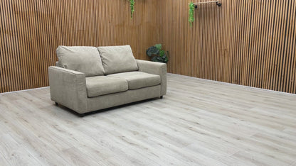 ‘Esprit’ Taupe Fabric 2 Seater Sofa Bed