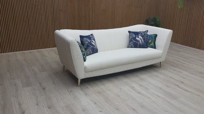 ‘Wylde’ Natural Savannah Boucle 4 Seater Sofa
