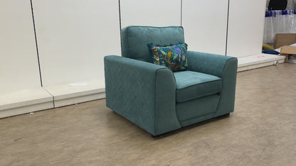 ‘Orka’ Ocean Plaza Linen Armchair
