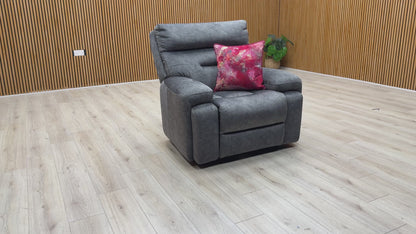 Video tour showcasing the velvet texture and deep-seated comfort of the ‘Cinemax’ chair.