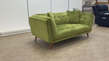 'Rene' Heritage 52003 Olive 2 Seater Sofa