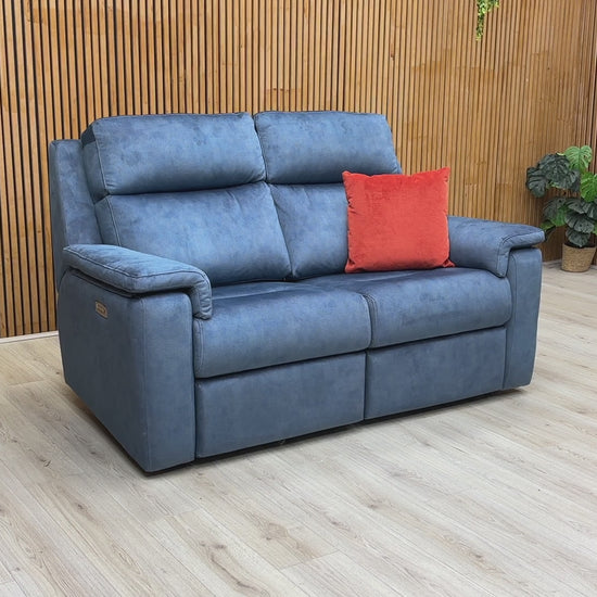 Video demonstrating the power reclining, headrest, and lumbar functions of the G Plan Thornbury 2-Seater sofa.
