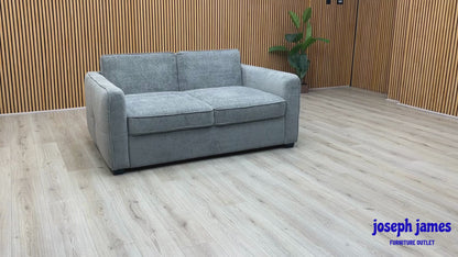 ‘Karen’ Grey Fabric 2 Seater Sofa Bed