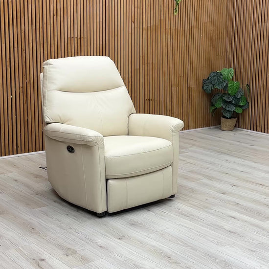 Video Preview for a product video, likely demonstrating the smooth power recline, rocking, and swivel motions.