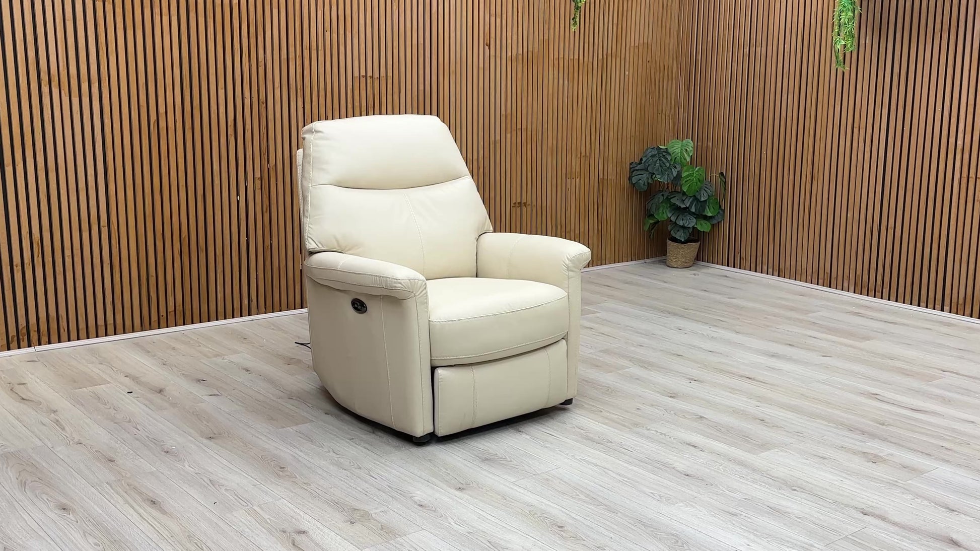 Video Preview for a product video, likely demonstrating the smooth power recline, rocking, and swivel motions.