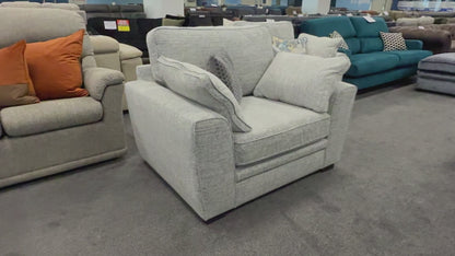 'Chalfont' Sort Grey Woven Fabric Chair