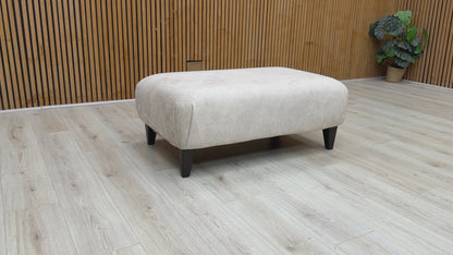 ‘Aura' Kenzo Cream Dw Footstool