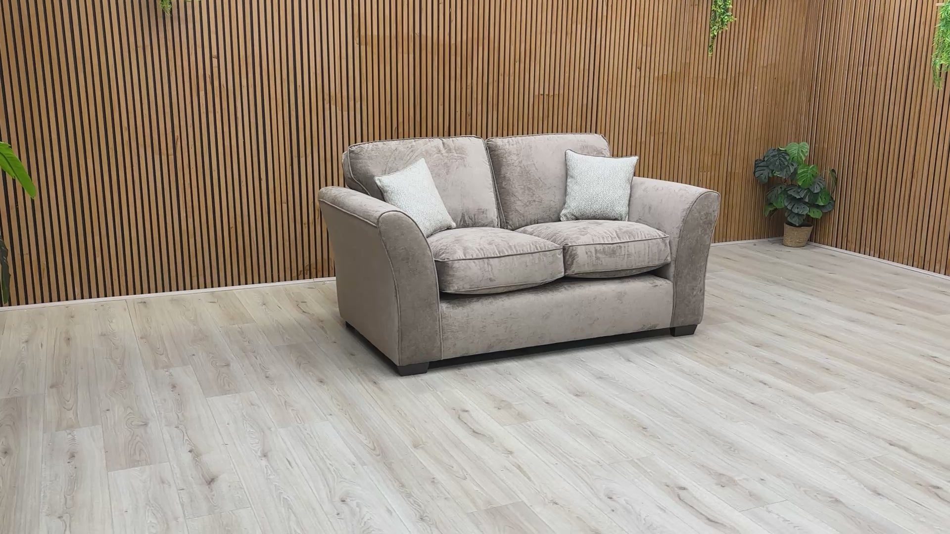 Video showcasing the design and Kingston Nutmeg fabric of the ‘Rosie’ 2 Seater Sofa.
