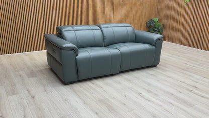  Video Preview  for a product video, likely demonstrating the smooth operation of the power recline and power headrest mechanisms.