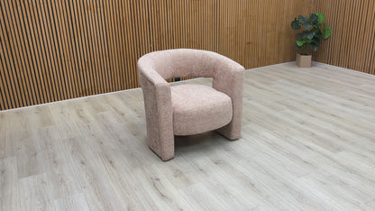 'Essie' Blush Essie Body Accent Chair