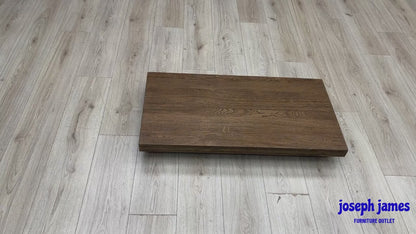 ‘Jupiter’ Dark Oak Solid Oak 50cm Table Extension Leaf