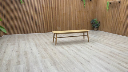 ‘Stockholm’ Light Oak Solid Oak Dining Bench