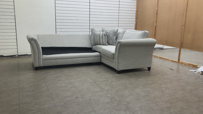 'Aria' Linen Fabric 2 Corner 1 Sofa Bed