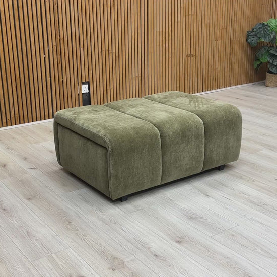 Video preview of the Waldorf Storage Footstool, likely demonstrating the storage opening.