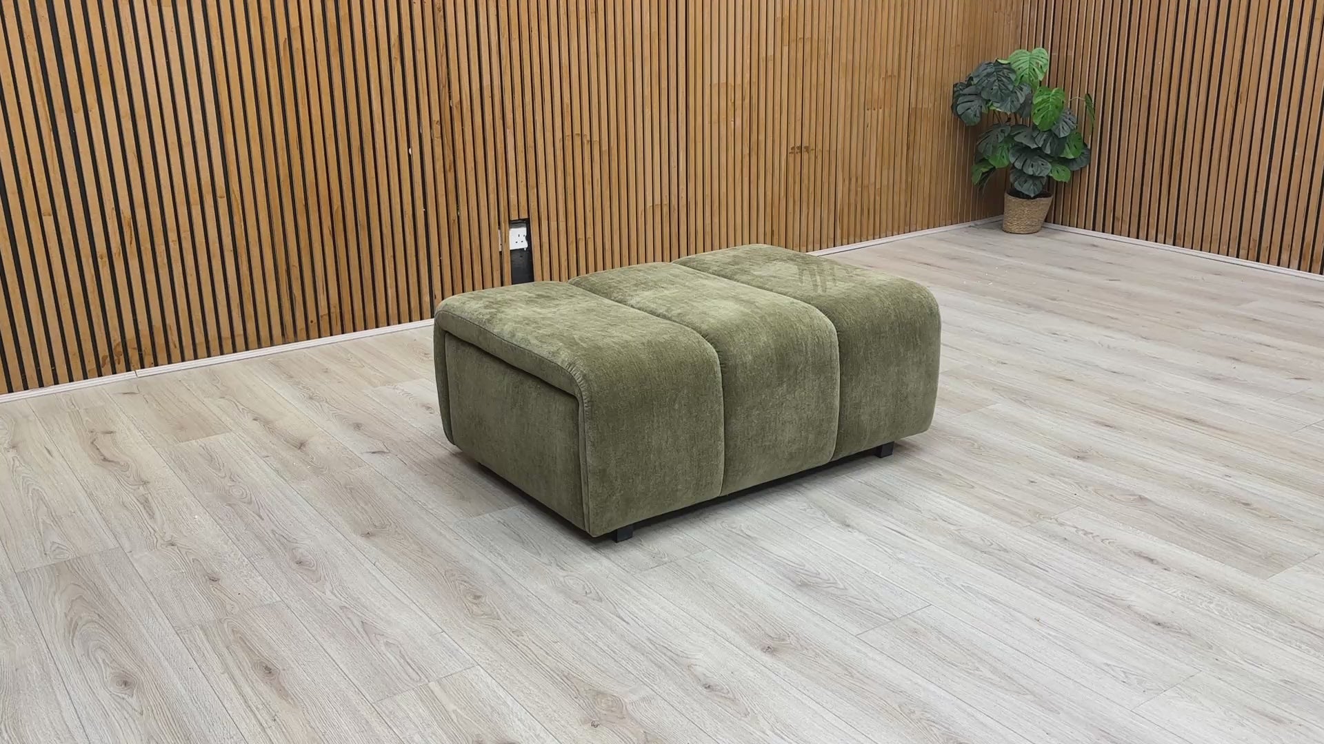 Video preview of the Waldorf Storage Footstool, likely demonstrating the storage opening.