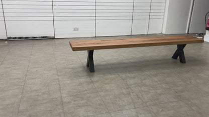 Bodahl 'Terra' 06 0ld Bassano Compact Solid Oak 240cm Dining Bench