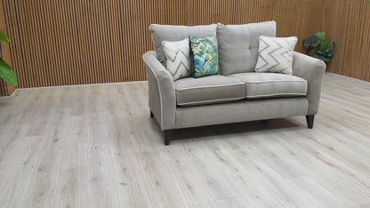 Overview of the Soho 2-seater sofa highlighting reversible DuoFlex seat and back cushions.