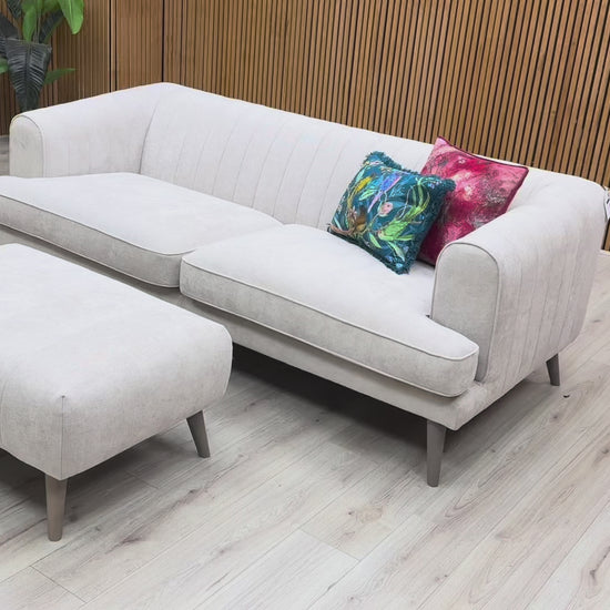  Video Preview for a product video, likely demonstrating the size or features of the sofa set.