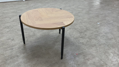 'Nate' Natural Oak Lamp Table
