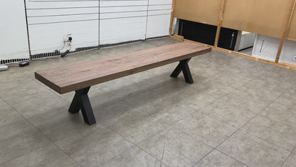 Bodahl ‘Terra’ 04 Dessert Compact Solid Oak 220cm Dining Bench