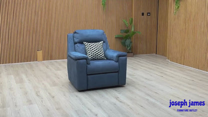 G Plan ‘Thornbury’ A125 Stingray Indigo Fabric Chair