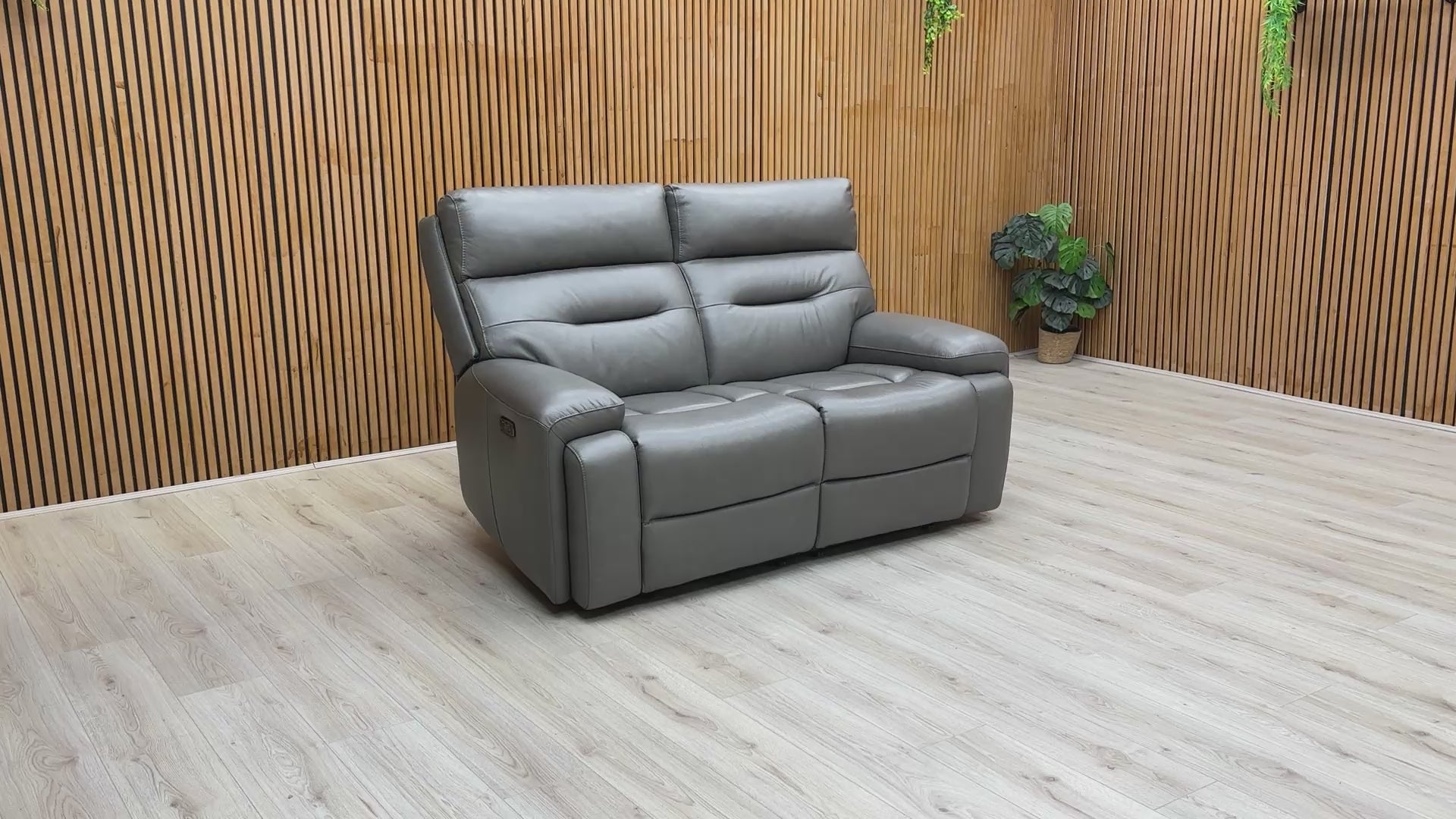 Video demonstrating the operation of the Power Recliner and Power Headrest functions of the Cinemax Sofa.