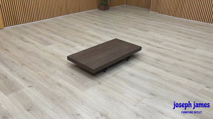 'Mars' Dark Oak Solid Oak 50cm Dining Table Extension Leaf