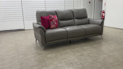 'Daytona' Cat-40/15 Elephant Leather 3 Seater Sofa
