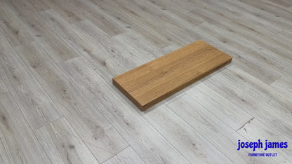 ‘Fusion’ Light Oak Solid Oak 35cm Table Extension Leaf