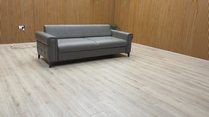 Video demonstration showing how to convert the Zoom 3-seater sofa into a guest bed.