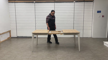 ‘Durham' Wooden 125cm Extending Dining Table