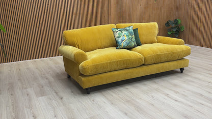 ‘Sydney’ Mustard Combination Sydney Combination 4 Seater Sofa