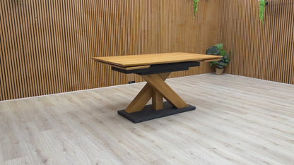 ‘Aydin’ Solid Oak 150cm Extending Dining Table