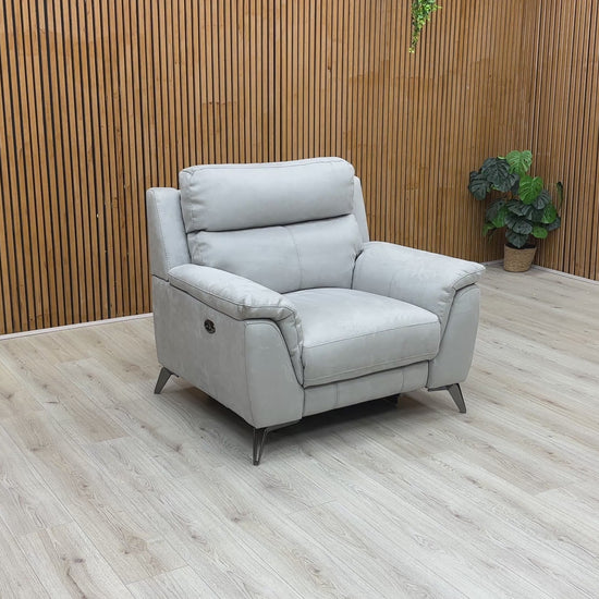 Video of smooth operation of the 'wall away' power recliner mechanism.