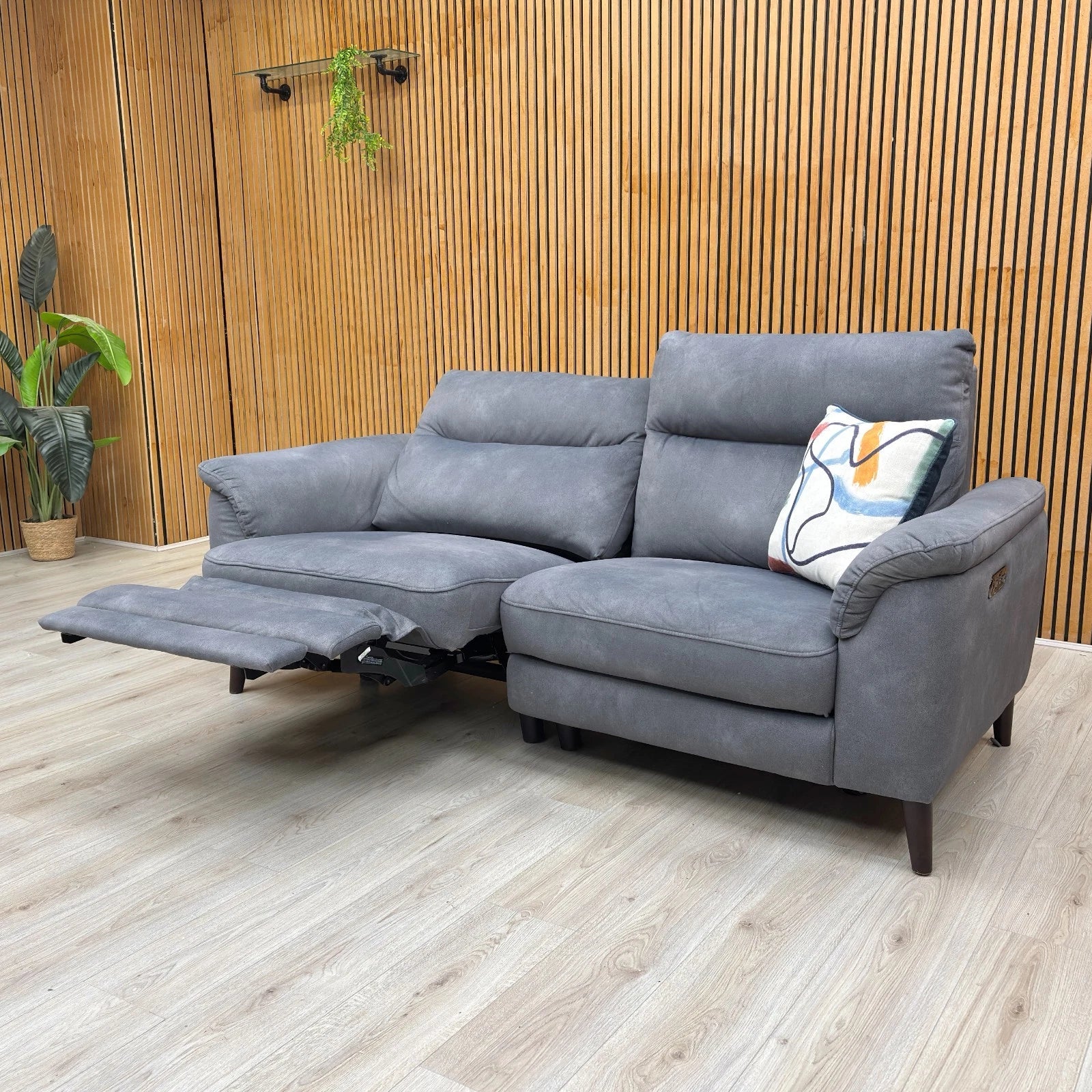 Lifestyle shot of the sofa in a modern room setting.