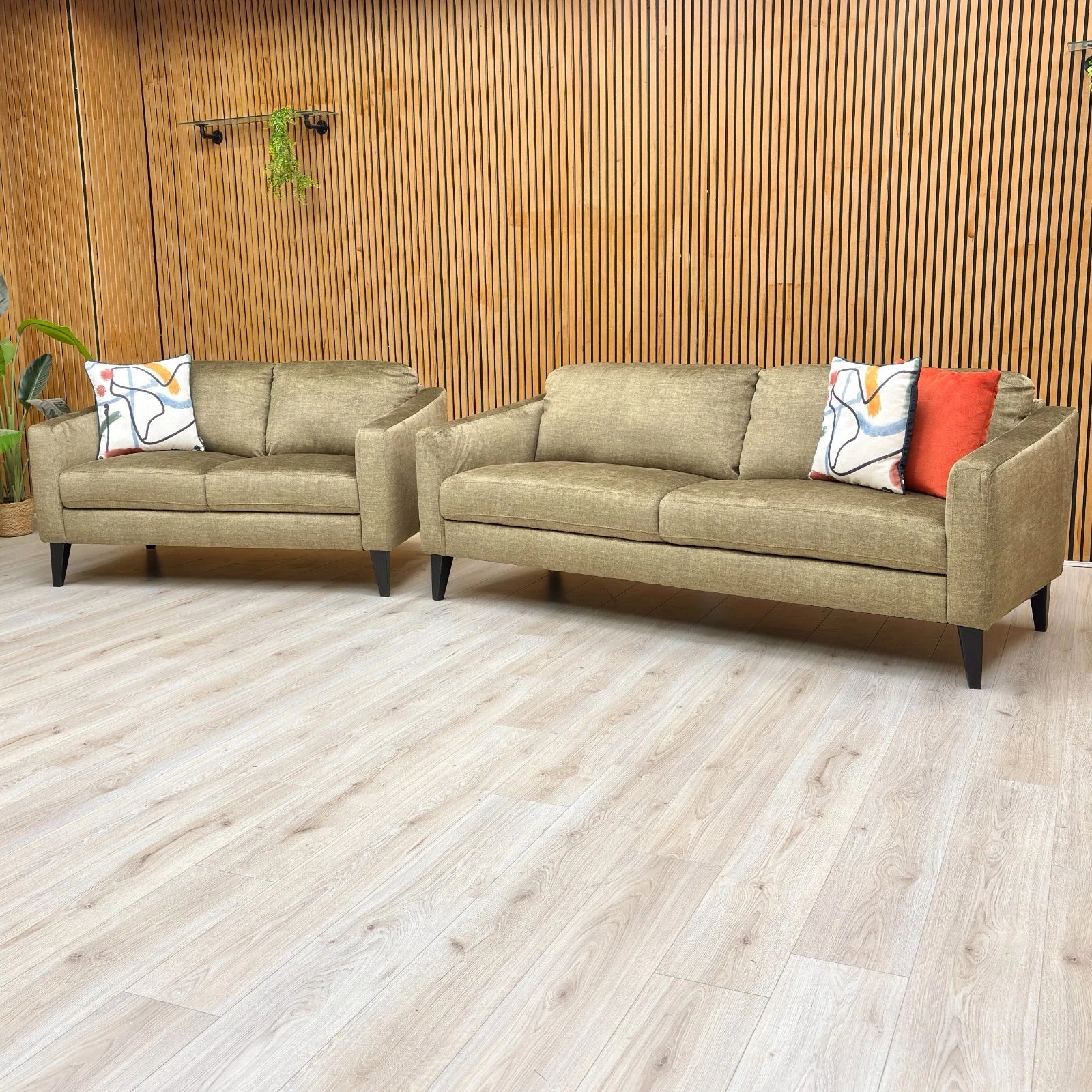 Lifestyle shot of the sofa in a room setting.