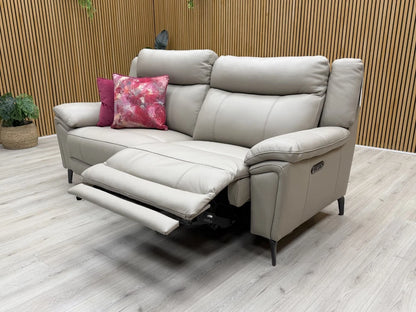 Lifestyle View of the pocket sprung seat cushions on the 'Panache' sofa, indicating comfort and support.